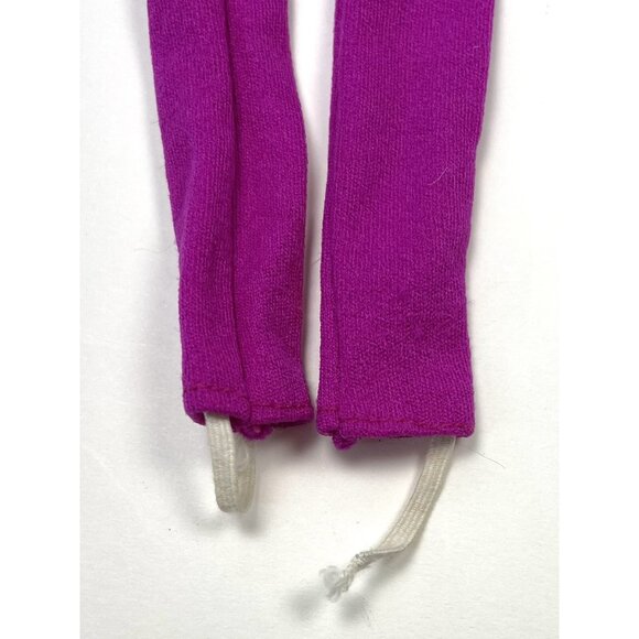 VTG Barbie & Clone Purple Full-Size Long Gymnastics LEOTARD w/ Stirrups *Read* - Picture 2 of 3